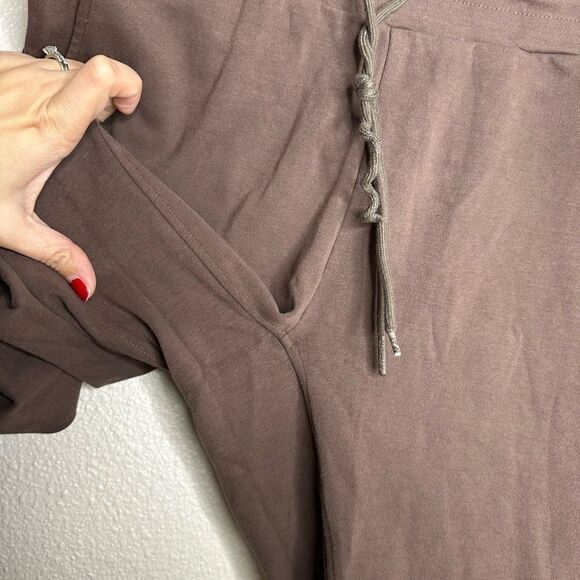Alphalete Brown Sweat Pants Sz M - Picture 4 of 7